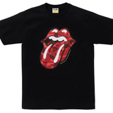 Bape Rolling Stone Tee Black