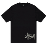 Stussy Bones Stock Tee Black
