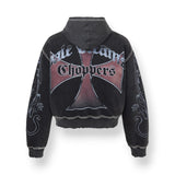 Vale Hardy Boyz Zip Up Hoodie Black