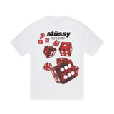 Stussy Rollers Tee White