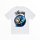 Stussy Born x Raised 8 Ball Tee White