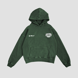 The Takeover Drop Shoulder French Terry Hoodie Forest Green