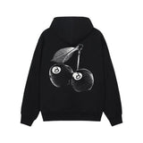 Stussy Cherries Hoodie Black