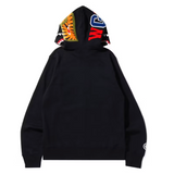 Bape Shark Full Zip Hoodie SS22 Black