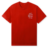 Anti Social Social Club Partly Cloudy Tee Red