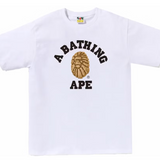 Bape College Jewels Tee White