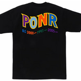 Bape Colors Shark PONR Tee Black