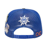 Godspeed BOOM34 Forever Trucker Hat Blue/Red