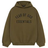 FOG Essentials Fleece FW24 Hoodie Olive