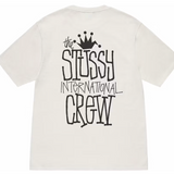 Stussy Crown International Pigment Dyed Tee White