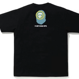 Bape Water Print Tee Black