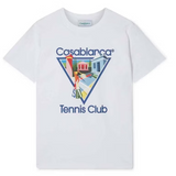 Casablanca Tennis Club T-Shirt White