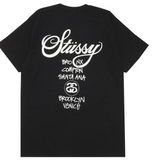 Stussy World Tour Tee Black