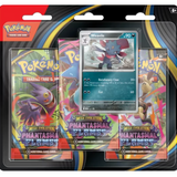 Pokemon Phantasmal Flame Weavile 3 Pack Booster Blister
