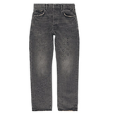 Purple Brand Embossed Denim Black Skinny Jeans