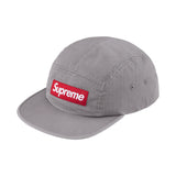 Supreme SS26 Washed Chino Twill Camp Cap Grey