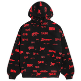 Sp5der Worldwide Sex AOP Hoodie Black