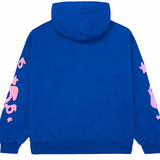 Sp5der Worldwide Beluga Hoodie Blue