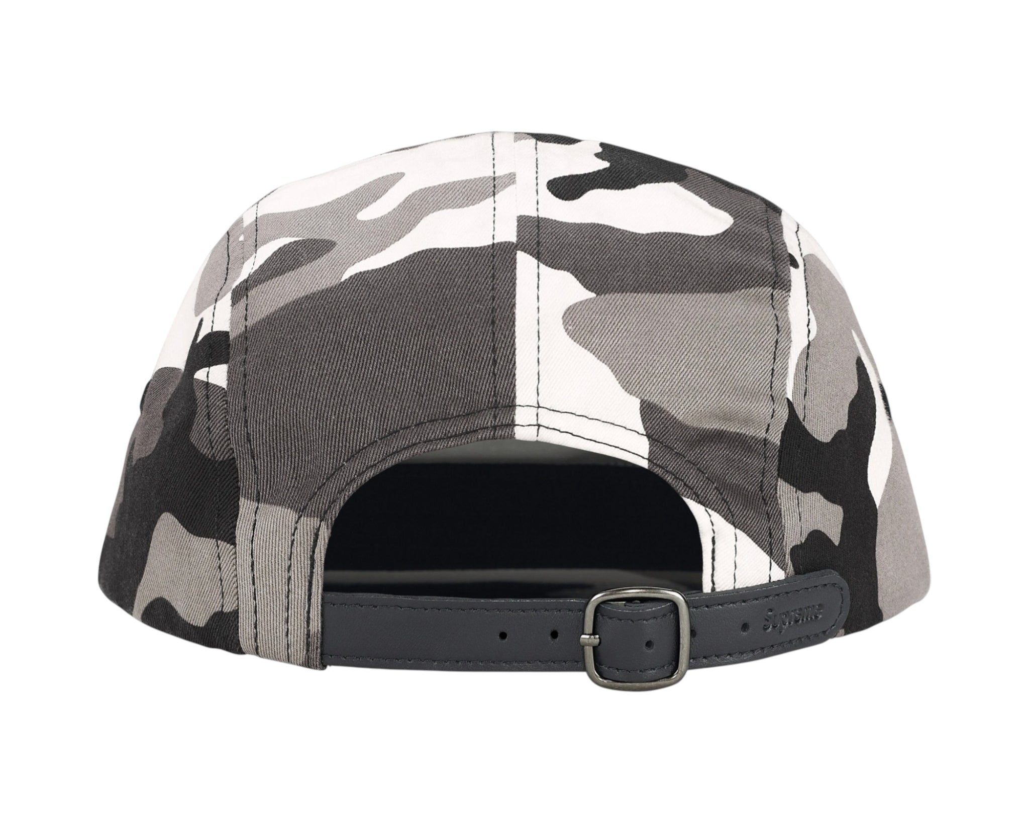 Supreme SS26 Washed Chino Twill Camp Cap Snow Camo