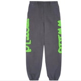 Sp5der Worldwide Beluga Slate Grey Sweatpants