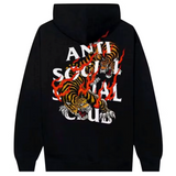 Anti Social Social Club Tiger Blood Hoodie Black