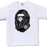 Bape Big Ape Head Black Speed Racer Tee White