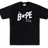 Bape Crystal Stone Bape Sta Logo Tee