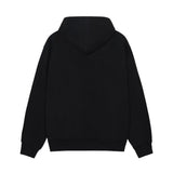 Stussy Mirror Zip Up Hoodie Black
