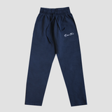 Script Lounge Straight Sweatpants Vintage Navy