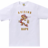 Bape Year Of The Dragon Glitter White Tee