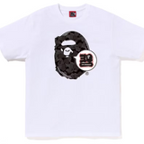 Bape Big Ape Head Store Aoyama 30th Anniversary White Tee