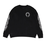 Chrome Hearts Horseshoe Logo Crewneck Black