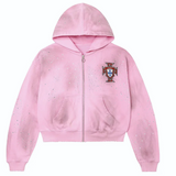 Vale Forever Venus Cluster Zip Up Zip Up Pink