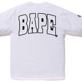Bape 1st Camo Green 2nd Ape Tee White