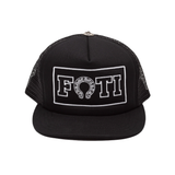 Chrome Hearts FOTI Black/Black Trucker Hat