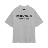 FOG Essentials FW24 Front/Back T-Shirt Light Heather Gray