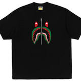Bape Shark Italy Tee Black