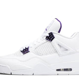 [PREOWNED] Size 12 Air Jordan 4 Purple Metallic