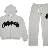 Godspeed Symmetric Studded Sweatsuit "Grey/Black"