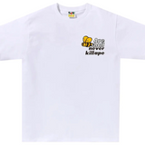 Bape Asnka Bee Logo Tee White
