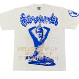 Hellstar Studios Yoga T-Shirt Cream