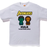 Bape Marvel Comics The Hulk Tee White