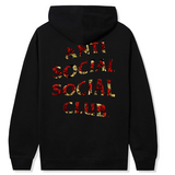 Anti Social Social Club Rose Games Hoodie Black