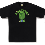 Bape College Bonsai Tee Black