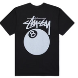 Stussy 8 Ball Pigment Dyed Tee Black