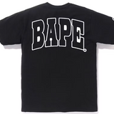 Bape 1st Camo Green 2nd Ape Tee Black