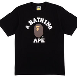 Bape Original College Tee Black