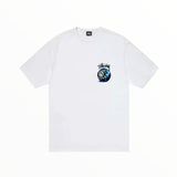 Stussy Born x Raised 8 Ball Tee White