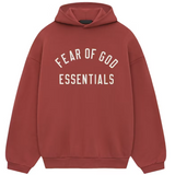 FOG Essentials Fleece FW24 Hoodie Crimson
