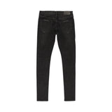 Purple Brand Black Over Spray Skinny Jeans
